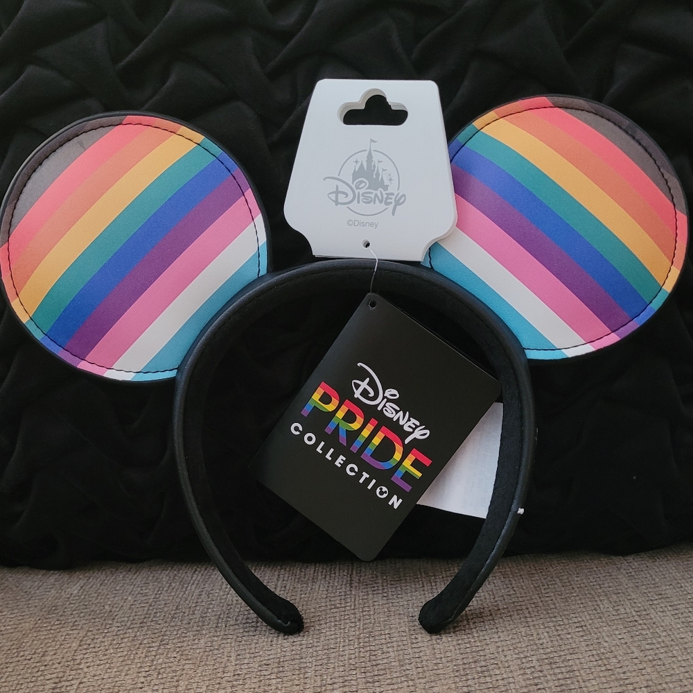 DISNEY PRIDE COLLECTION RAINBOW EARS HEADBAND